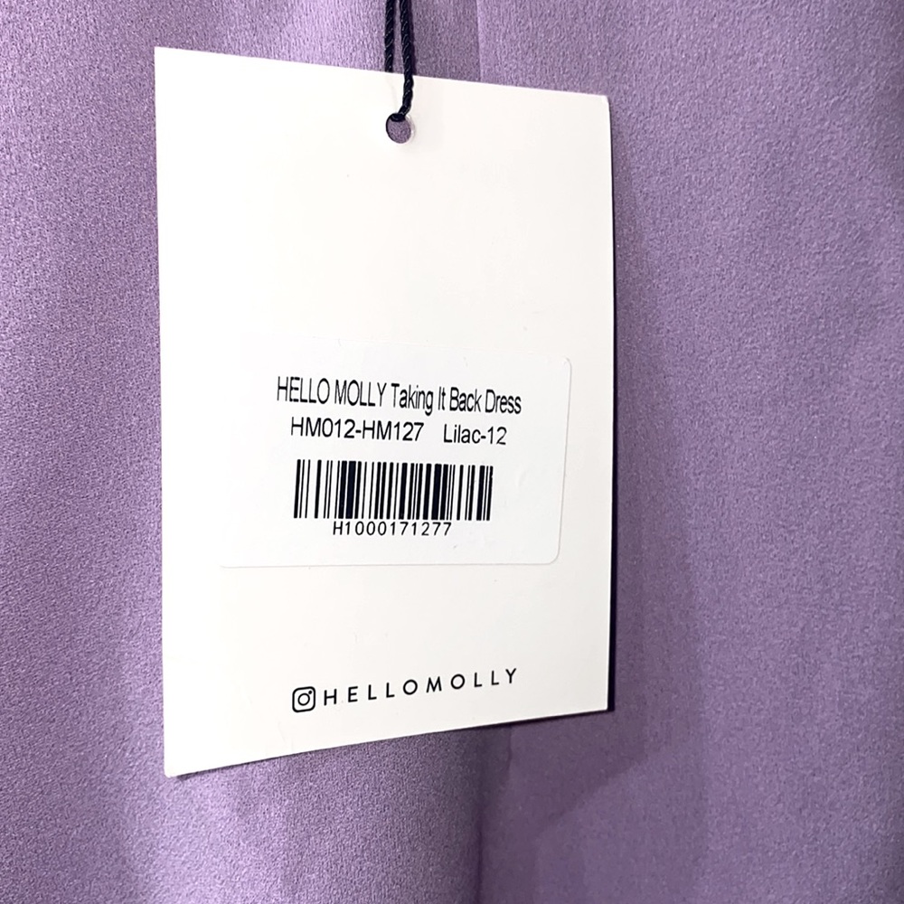 Lilac Midi Dress - Picture 5 of 5